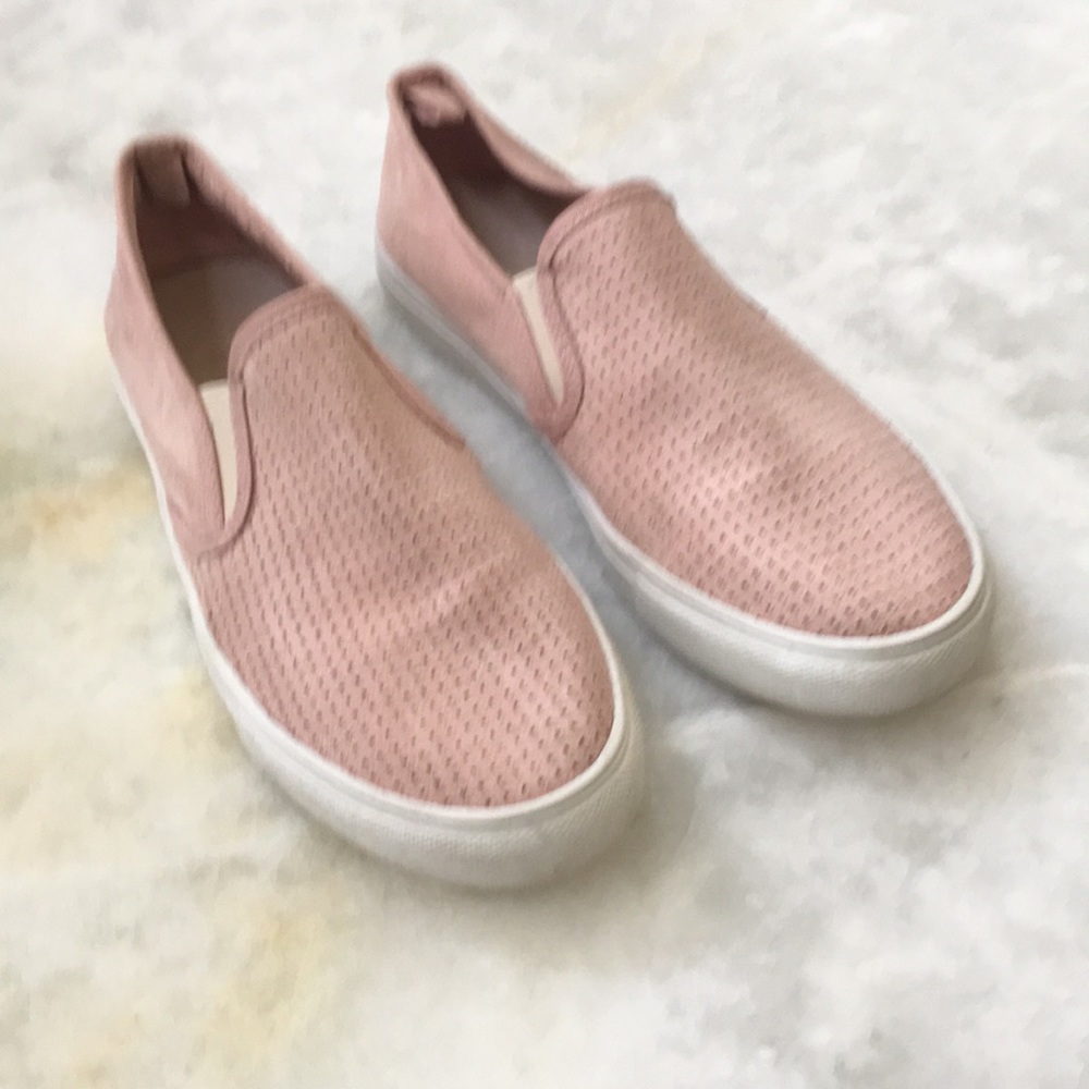 Babe Pink Slip-ons Size 7